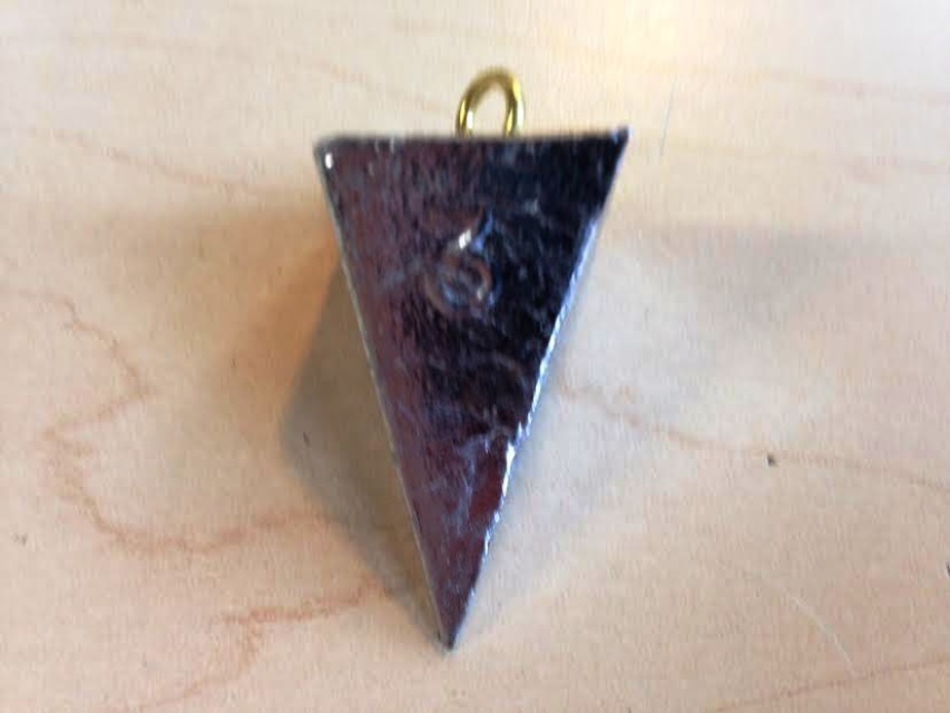 Pyramid Sinker Lead Fishing Weights 1 oz, 1.5 oz, 2 oz, 2.5 oz, 3 oz